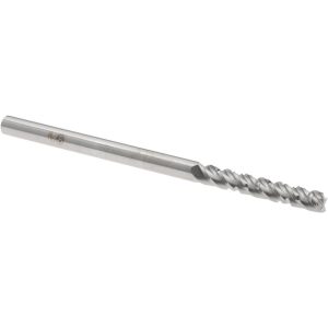 ACCUPRO Roughing & Finishing End Mill: 1/8" Dia, 4 Flutes, Square End, Chipbreaker, Solid Carbide 67940171