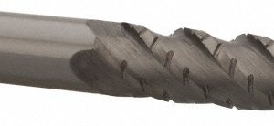 ACCUPRO Roughing & Finishing End Mill: 1/2" Dia, 4 Flute, Square End, Chipbreaker, Solid Carbide 67940361