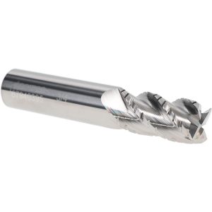 ACCUPRO Roughing & Finishing End Mill: 3/4" Dia, 4 Flutes, Square End, Chipbreaker, Solid Carbide 67940395