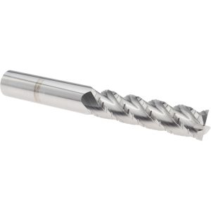 ACCUPRO Roughing & Finishing End Mill: 3/4" Dia, 4 Flutes, Square End, Chipbreaker, Solid Carbide 67940411