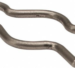 VALUE COLLECTION 7/16" Groove, 1-1/8" Long, Stainless Steel Hair Pin Clip P20147