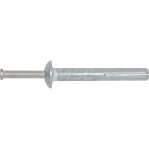 DEWALT ANCHORS & FASTENERS 1/4" Diam, 1/4" Drill, 1-1/4" OAL, 7/8" Min Embedment Hammer Drive Concrete Anchor 02864-PWR