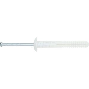 DEWALT ANCHORS & FASTENERS 1/4" Diam, 1/4" Drill, 1" OAL, 1" Min Embedment Hammer Drive Concrete Anchor 02523-PWR
