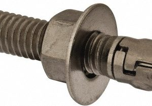DEWALT ANCHORS & FASTENERS Concrete Wedge Expansion Anchor: 3/8" Dia, 2-3/4" OAL, 1-5/8" Min Embedment 07612-PWR