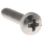 VALUE COLLECTION Machine Screw: Pan Head, Phillips MPPX03012-100BX