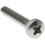 VALUE COLLECTION Machine Screw: Pan Head, Phillips MPPX04025-100BX