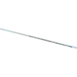 MAK-A-KEY Undersized Key Stock: 3/16" High, 3/16" Wide, 12" Long, Steel, Zinc-Plated 3101870187-12