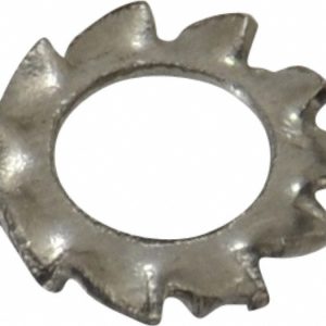 VALUE COLLECTION M3 Screw, 3.2mm ID, Stainless Steel External Tooth Lock Washer SEW8X0300-100BX
