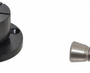 MITEE-BITE 0.9 to 1.39" Expansion Diam, 5,900 Lb Holding Force, 8-32 Mounting Screw, 1/2-13 Center Screw, Mild Steel ID Expansion Clamps 31250