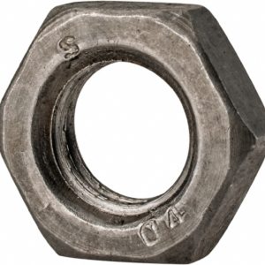 VALUE COLLECTION Jam Nut: M12x1.75, Grade 2H Steel, Bright/Uncoated Finish P94120PR
