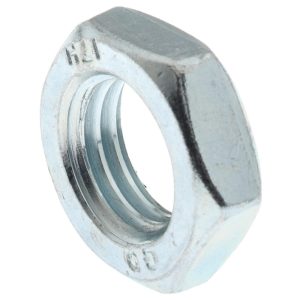 VALUE COLLECTION Jam Nut: M16x2, Grade 2H Steel, Zinc Finish VT1766PS