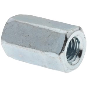 VALUE COLLECTION M10x1.50 Metric Coarse, 30mm OAL Steel Standard Coupling Nut 621046PS