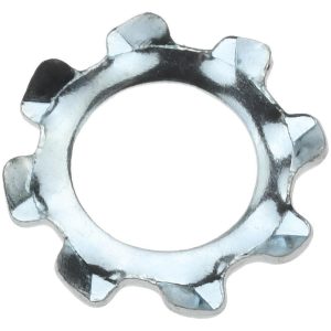 VALUE COLLECTION M4 Screw, 4.3mm ID, Spring Steel External Tooth Lock Washer 741066PS