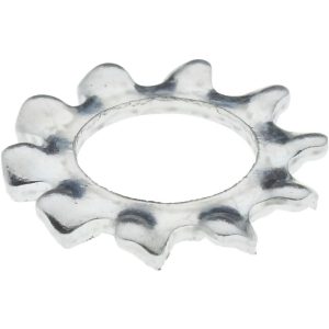 VALUE COLLECTION M5 Screw, 5.3mm ID, Spring Steel External Tooth Lock Washer 741076PS