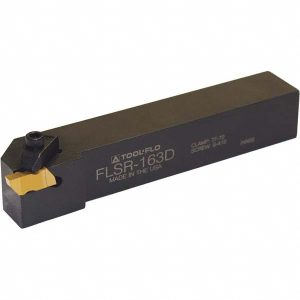 TOOL-FLO Indexable Threading Toolholder: External, Right Hand, 1-1/4 x 1-1/4" Shank 93402016D