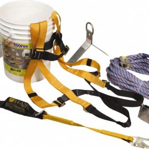 MILLER Size Universal, 310.00 Lb Capacity, Polyester, Roofer's Kit BRFK25-Z7/25FT