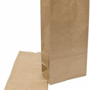 DURO BAG MFR Pack of (500) Kraft Grocery Bags BAGGX16