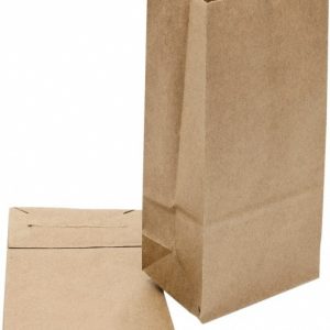DURO BAG MFR Pack of (500) Kraft Grocery Bags BAGGX2500
