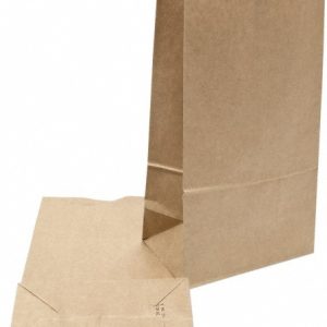 DURO BAG MFR Pack of (500) Kraft Grocery Bags BAGGX8500