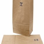 DURO BAG MFR Pack of (500) Kraft Grocery Bags BAGGX12500