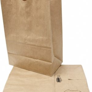 DURO BAG MFR Pack of (500) Kraft Grocery Bags BAGSK1652