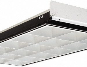 COOPER LIGHTING 3 Lamps, 32 Watts, 3,100 Lumens, 2' x 4', Electronic Ballast Fluorescent Lamp Troffer APP-332