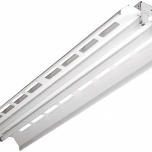 COOPER LIGHTING 4 Lamps, 32 Watts, Fluorescent, Low Bay Fixture AP8LBC-232