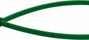 PRO-SOURCE Cable Tie Duty: 9.8" Long, Green, Nylon, Standard TSL-250-I-YG-PRO