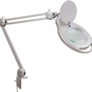 VALUE COLLECTION Task Light: LED, 38" Reach, Swing Arm, Clamp-On, Black LTS360-61