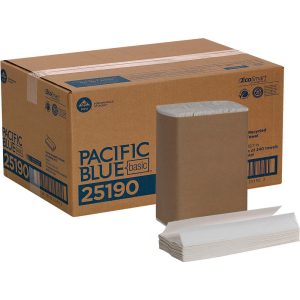 GEORGIA PACIFIC Pacific Blue Basic C-Fold Recycled Paper Towel 25190
