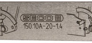SECO 150.10A Double End Neutral Indexable Cutoff Blade 02578579