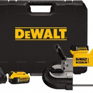 DEWALT Cordless Portable Bandsaw: 20V, 44-7/8" Blade, 490 SFPM DCS374P2