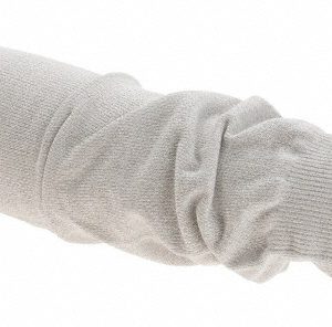 ANSELL Cut & Puncture-Resistant Sleeve: Size Universal, Gray, ANSI Cut A2 11211180-NAR