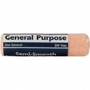 RUBBERSET Paint Roller Cover: 3/8" Nap, 9" Wide 110268910