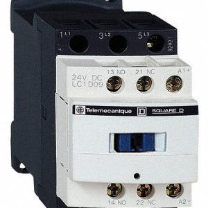 SCHNEIDER ELECTRIC IEC Contactor: 3 Poles, NC & NO LC1D09BD