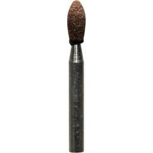 TRU-MAXX Mounted Point: 5/16" Thick, 1/8" Shank Dia, B46, 60 Grit, Medium TM-GPB46O