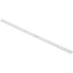 SPI Steel Rule: 12" OAL, 5R Graduation, Flexible, 1/2" OAW 13-867-7