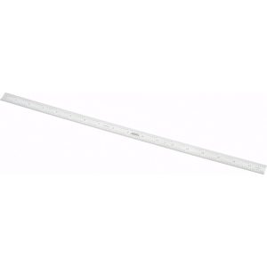 SPI Steel Rule: 18" OAL, 16R Graduation, Flexible, 3/4" OAW 13-873-5