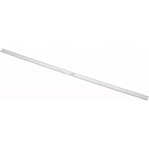 SPI Steel Rule: 24" OAL, English & Metric Graduation, Flexible, 3/4" OAW 13-879-2