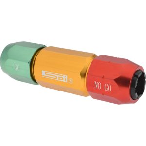 SPI 0.751 to 0.832 Inch Ring Diameter Range, M5 Handle Size, Aluminum, Pin Gage Handle 13-316-5