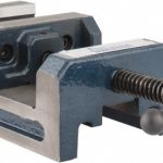 GIBRALTAR Horizontal Drill Press Vise: 4" Jaw Width, 4" Jaw Opening 428-74062