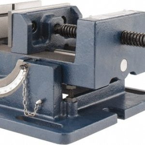 GIBRALTAR Machine Vise: Single-Station, 4.0000" Jaw Width, 4" Jaw Opening, Stationary Base 428-72032
