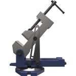 GIBRALTAR Machine Vise: 6" Jaw Width, 6" Jaw Opening, Angle, Swivel Base 428-72022
