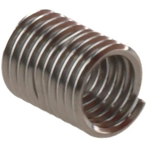HELI-COIL Screw-Locking Insert: Stainless Steel, M5 x 0.80 Metric Coarse, 2D A4184-5CN100