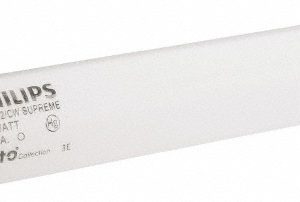 PHILIPS Tubular Fluorescent Lamp: 40 W, T12, Medium Bi-Pin 424002