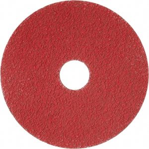 DEWALT Fiber Disc: 5" Disc Dia, 7/8" Hole, 24 Grit, Ceramic DARB6H0225