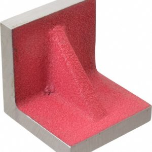 SUBURBAN TOOL 4" Wide x 4" Deep x 4" High Cast Iron Precision-Ground Angle Plate PAW040404G