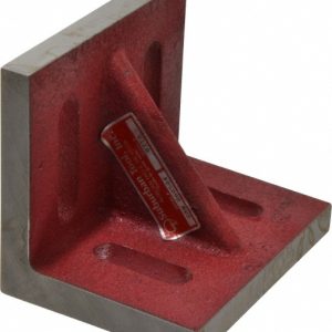 SUBURBAN TOOL 10" Wide x 6" Deep x 8" High Cast Iron Machined Angle Plate SAW100806