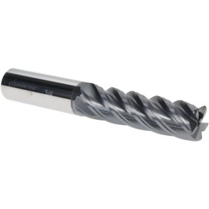 ACCUPRO Corner Radius End Mill: 3/4" Dia, 2-1/2" LOC, 0.06" Radius, 5 Flutes, Solid Carbide 70211826