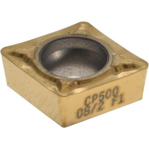SECO Turning Insert: CCMT32.52-F1 CP500, Solid Carbide 00096858